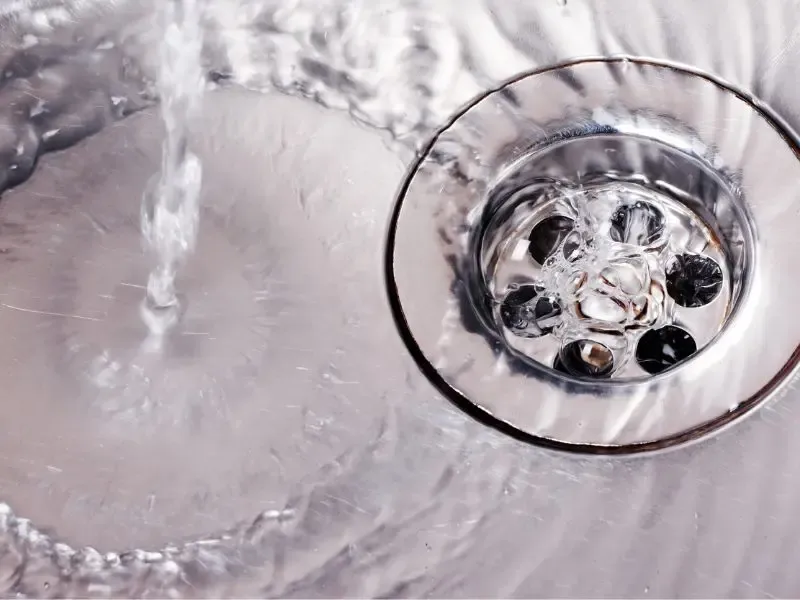 Un drain propre et fonctionnel.